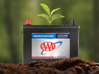 battery in soil